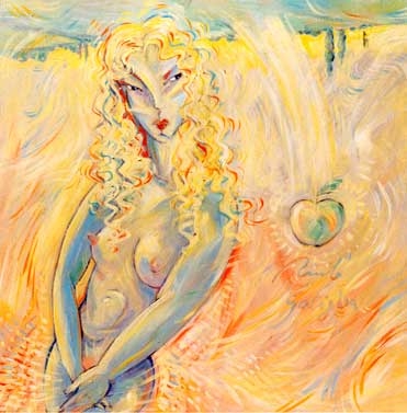 Cacciata dal Paradiso / 54 x 54 cm
