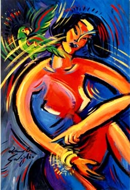 Es la hora / 38 x 55 cm