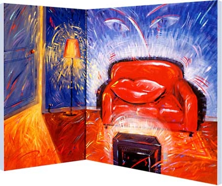Protagonista, il Televisore / 25 x 45 / 45 x 45 cm