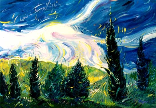 Temporale / 92 x 65 cm