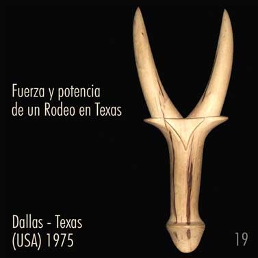 Fuerza y potencia de un Rodeo en Texas